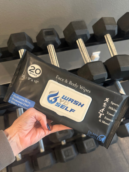Bulk Pack – 20 Face & Body Wipes