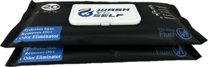Bulk 2-Pack – 40 Face & Body Wipes