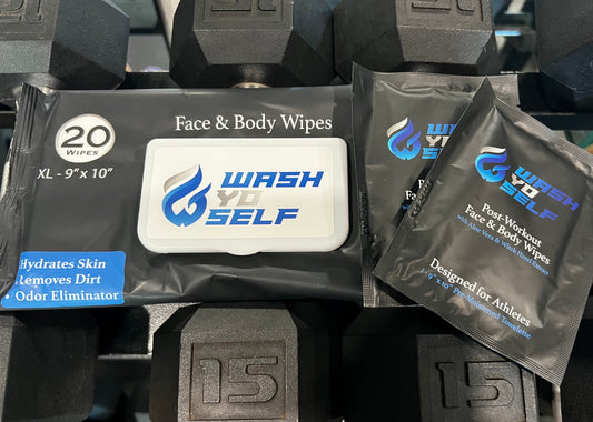Wash Yo Self bulk and individual wipes