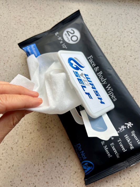 Bulk Pack – 20 Face & Body Wipes