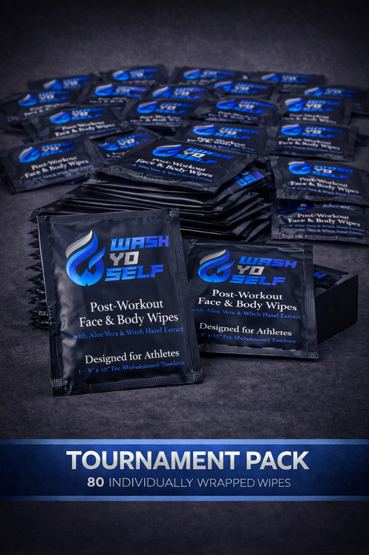 80 pack Packaged wipes with branding on a dark background